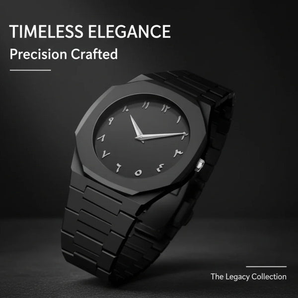 Model Number: Arabic Black Aura Watch
Arabic Black Aura Watch