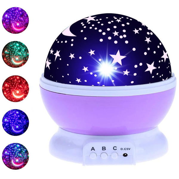 LED Rotating Night Light Projector Children USB Projector Lamp
Price: 1499