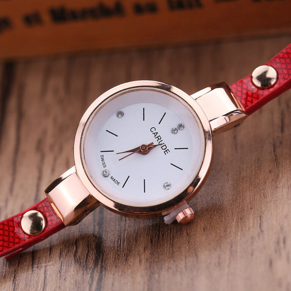 Women Watches Fashion Casual Bracelet Watch Women Relogio Leather Rhinestone Analog Quartz Watch Female
Price:1500
